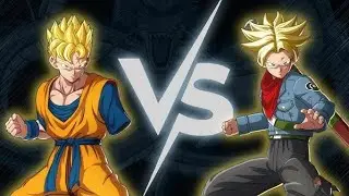 Gohan do futuro VS Trunks do futuro dragon Ball Budokai Tenkaichi 4