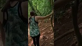 Impresionante cascada en Bayamon.