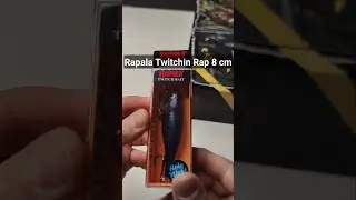 Новый воблер от Rapala Twitchin Rap 8 cm Hecht und Barsch Adventskalender 2025! Окошечко 20.