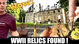 Ночевка в замке + Металлоискатель = Нашли мину? 😱