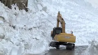 Crews making progress on opening Going To The Sun Road
