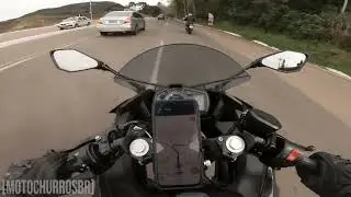 Ninja 400 - Akrapovic - Quickshifter - Pure sound - Testando a embreagem nova