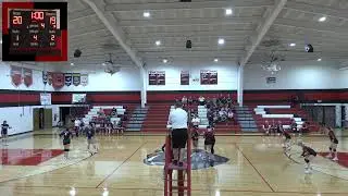 Girls Varsity North Volleyball - Bowler vs Northland Lutheran