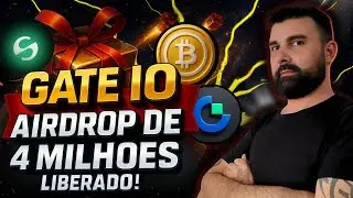 GATE IO: Staking de BTC, GT e STABLE Para Ganhar Tokens &mdash; Detalhes do Airdrop de 4 Milh&otilde;es