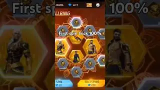 Freefire new bundle first spin trick☺ll how to get new bundle one spin on freefire#viralvideo#short