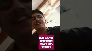 will I stutter ? how to speak in self-doubt#stutterer #stutterer #stammer #stutteradvice