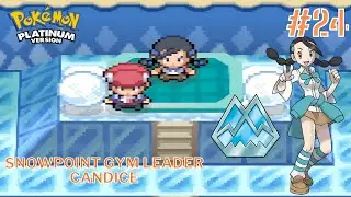 Snowpoint Gym Leader Candice | Pokémon Platinum Gameplay #24