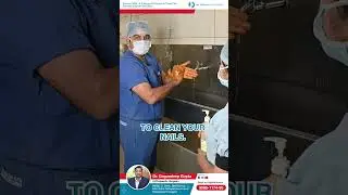 Hand washing is a significant step in orthopaedic surgeries.