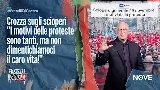 Crozza sugli scioperi 