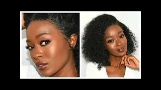 The Perfect Summer Curly Bob Best Price 13x6 Lace Front Wig Pre Plucked Hairline