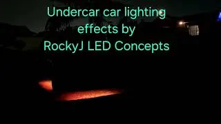 Undercar lighting kit installed @RockyJ_Concepts RockyJ LED Concepts