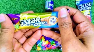Gems kitkat lolipop 5star/ASMR satisfying video most popular gaint candy 🍬🍬