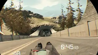 PSVR Worlds - Luge Tour 0:13.44