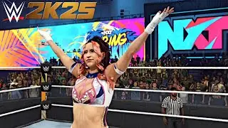 MINA SHIRAKAWA ENTRANCE, SIGNATURES, FINISHERS, WINNING SCENE & MORE WWE 2K25