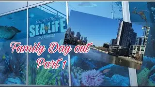 Part 1 Family Day Out! Going to the City and Melbourne Aquarium Center #trending #family #fun #love