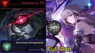 The Herta Destroys Her Own SU | Conundrum Lv.12 Occurrence Extrapolation Dice Full Run