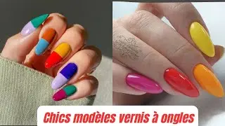 mod&egrave;les d'ongle d'art 2023# beautiful nail designs #nails polishes #nail art# nail trend