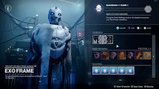 Destiny 2 : Season of the Seraph - New HELM Area and Seraph Cipher Artifact Mods Quick Preview