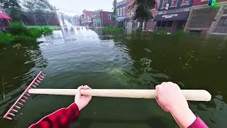 I unclog drains and manage floods in this drain simulator