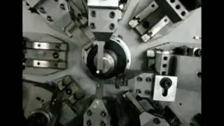 Vinston US 12-600R CNC Camless Multi-Axis Rotary Wire Spring Former -Sample 15 - Torsion Springs