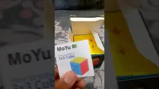 unboxing of 3x3 rubiks cube ( CUBING.  HUB)
