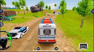 Dubai Van Simulator Games 3D - Mini Bus Drive  2025 Van Games Android & Ios Gameplay