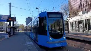 RET Reclametram 2132 - (Werken bij de RET) bij Langenhorst en Beurs Rotterdam