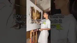 Painting the Mona Lisa   #artchallenge