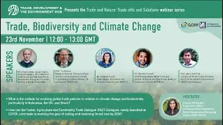 Trade, Biodiversity and Climate Change