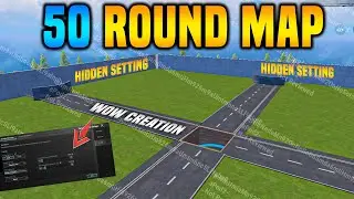 HOW TO CREATE 50 ROUNDS MAP IN WOW MODE | PUBG WOW MAP ROUND SETUP