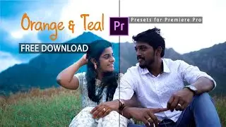 Orange and Teal Color Grade Presets in Premiere Pro I  Free Download Presets