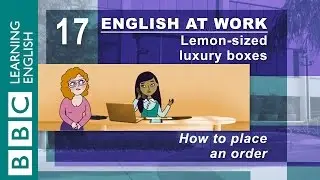 Placing an order &ndash; 17 &ndash; English at Work makes placing your order easy
