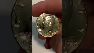 1983 P, gold clad, proof, Kennedy half dollar.