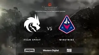 Team Spirit vs Winstrike Team, TI10 &mdash; Eastern Europe Qualifier, bo3, game 2 [Jam & Maelstorm]