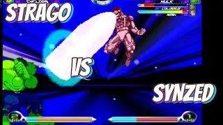 MvC2 (Steam) Synzed vs Strago Ranked games .:09.03.2025:.