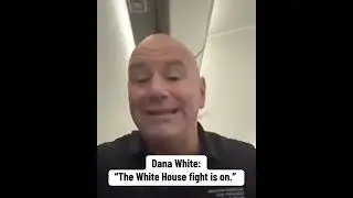 The White House card is on (via danawhite/IG)