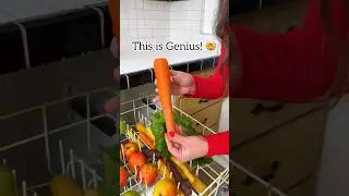 You can wash produce in the dishwasher! Use Vinegar, run a rinse cycle, and skip the dry setting!