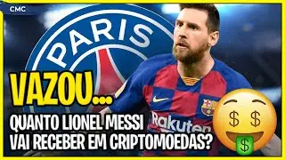 VAZOU... QUANTO LIONEL MESSI VAI RECEBER EM CRIPTOMOEDAS | CRIPTO NOT&Iacute;CIAS #1