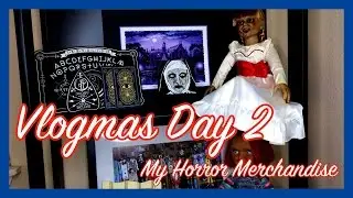 Vlogmas | Day 2 | My Horror Merchandise | MichaelScot