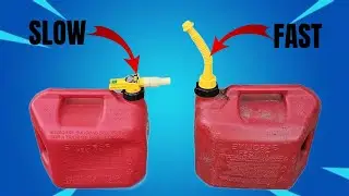 Газовый баллончик с функцией быстрого слива, замена носика