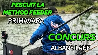 Pescuit la Method Feeder &icirc;n Primăvară | Concurs Albans Lake &ndash; Crap pe Frig și Nada Secretă