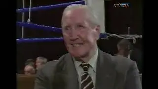 Jack Petersen short interview Welsh  Boxing legend