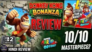 Donkey Kong Bonanza Review (Hindi) || Kya Ye Switch 2 Ka Best Game Hai? 🍌