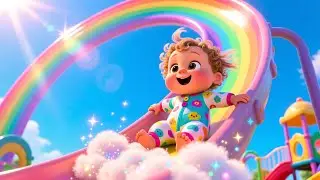 Baby&rsquo;s Magical Slide 🛝✨ Fun Playtime Song for Kids | Toddler Adventure Video