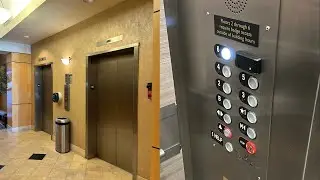 Nice Modded OTIS Traction Elevators @ 2570 W El Camino Real, Mountain View, CA