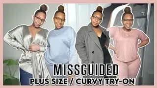 MISSGUIDED Curvy/Plus Size Try-On Black Friday Haul | Loungewear, Jackets, More!