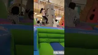 Yenna energy 😲😲😲vela sona kaal valichurum😡#happy #ride #funny #jollytrip #mall #childhood #energy
