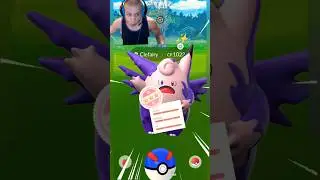 🤯100%iv😭Clefairy in pokemon #pokemon #shortfeet #shots #pokemongo