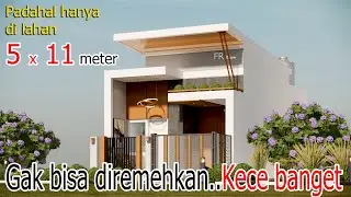 Liat dulu pasti jatuh cinta! Rumah 5x11 meter 2 kamar tidur ini nyaman banget