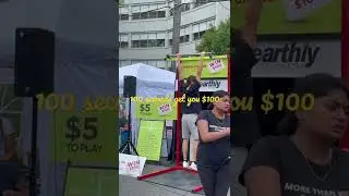 100 Seconds, Get you $100 // Hang On for 100 seconds